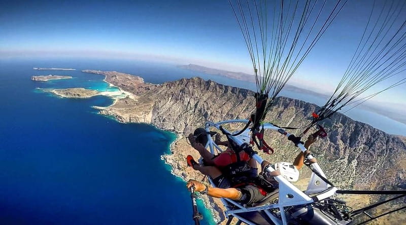 Chania: Paratriking Experience with a Professional Pilot - Paratriking Over Chania: What You Get in 15 Minutes