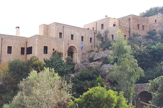 Chania Private Tour: Monastery, Scenic Gorge & Mountain Views - Theriso Village: Stone Square Time and the Eleutherios Venizelos Monument