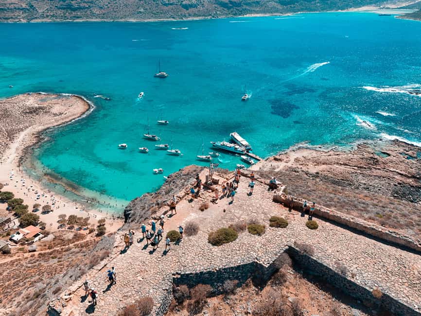 Chania/Rethymno: Balos & Gramvousa With Pickup & Boat Ticket - Gramvousa Island: Castle Hike and Pirate-Club Vibes