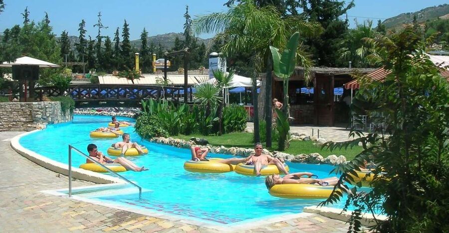 Chania & Rethymno:Limnoupolis Water Park with Lunch+Transfer - The Thrill Runs: Freefall, Black Hole, and Extreme Slides