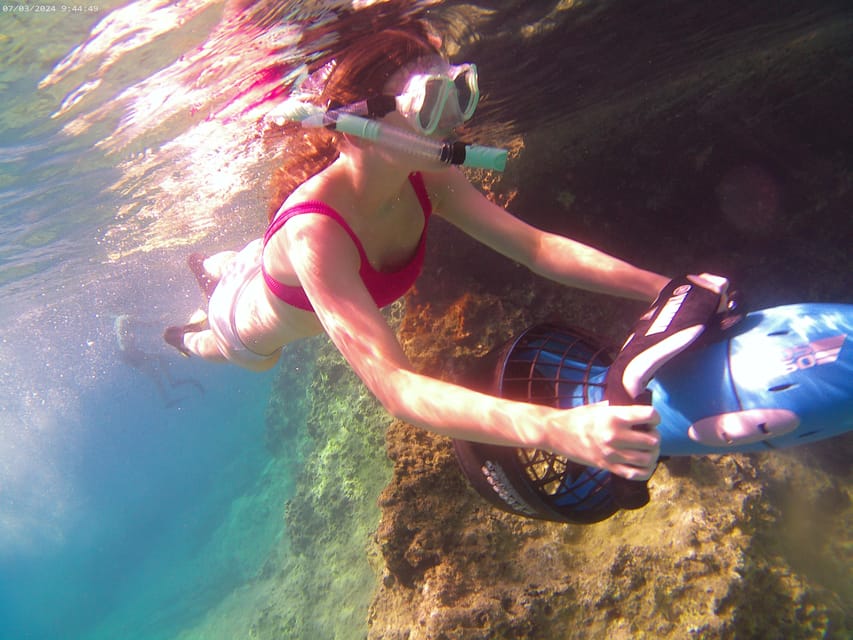 Chania: Sea Scooter Snorkeling boat tour - Your 3 Hours on Souda Bay, From Gear Up to Splash Down