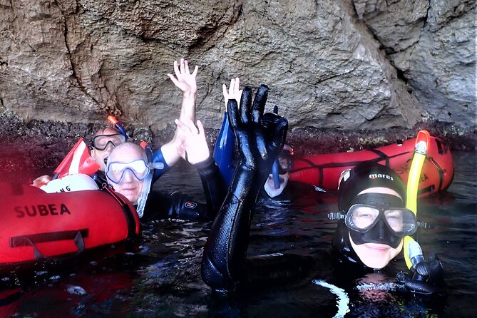 Chania Snorkeling Trip | From The Boat - Reefs and rocky outcrops: seeing marine life with a guide’s eye