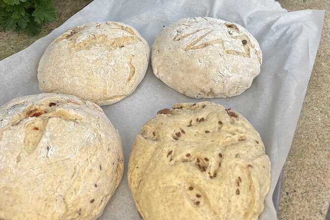 Chania Sourdough Bread Class - Olive Oil Tasting - Mixing Dough and Making a Loaf That’s Yours