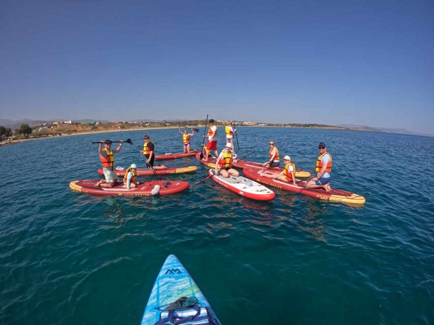 Chania: Stand-up Paddleboard Tour to Lazareta Island - Meeting SUPn’Blue and Getting Set Up Right