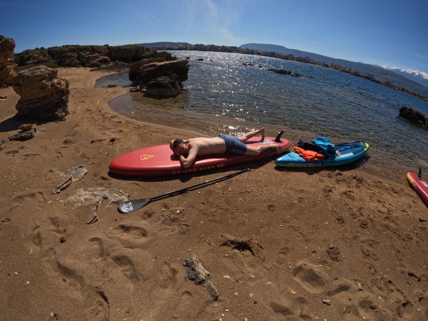 Chania: Stand-up Paddleboard Tour to Lazareta Island - Swimming and Wildlife Time: Fish, Turtles, and Clear Water