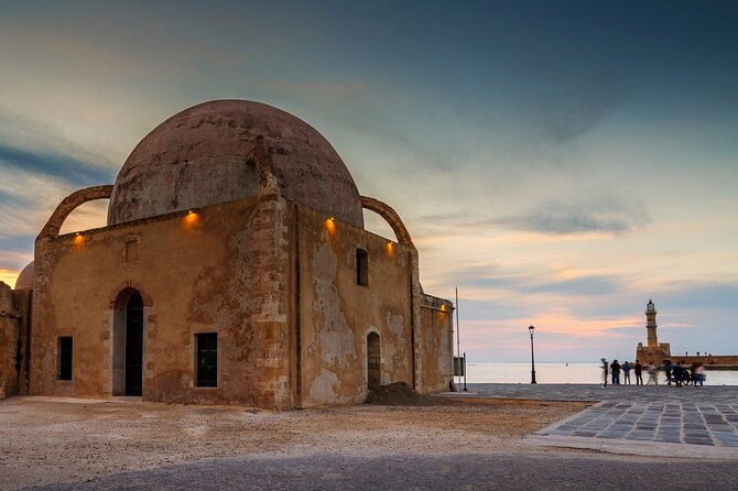 Chania Sunset Hidden gems Tour with diner and wine tasting - Meeting point in Chania, and how the timing works