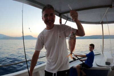 Chania Sunset Rod Fishing Experience