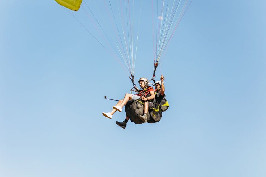 Chania: Tandem Paragliding Flight in Crete - The briefing and setup: what you actually do before you fly