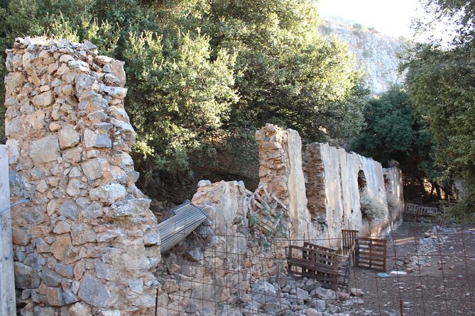 Chania WW2 Private Tour Battle of Crete, Battlefields and Bunkers - The cave bunker system, carved in solid rock
