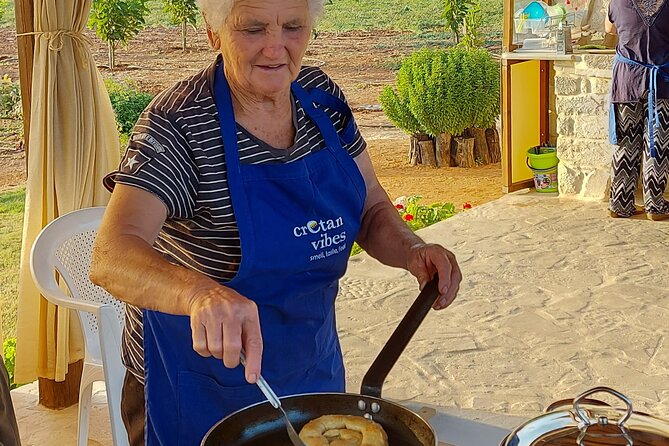 Cretan Cooking Class and Olive Oil Tasting - Dessert and the finishing flavor: sarikopites or kalitsounia