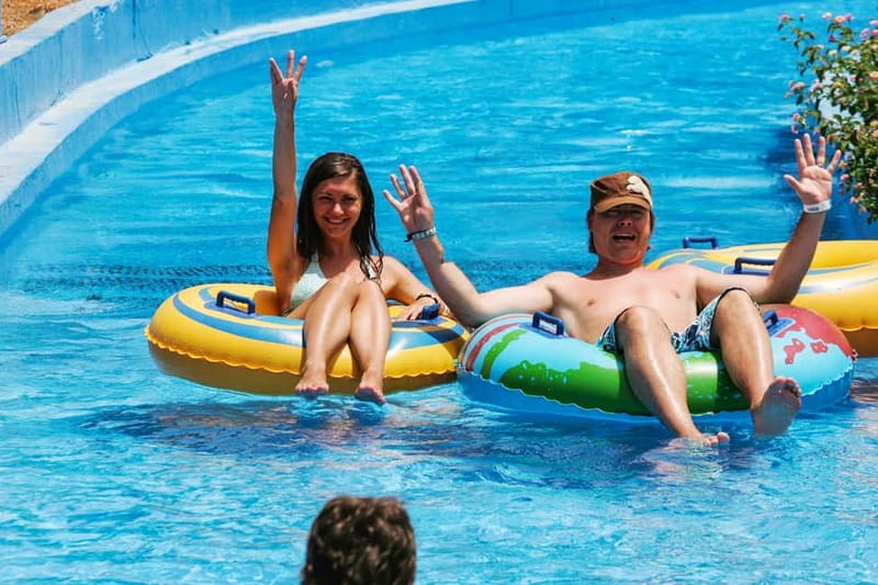 Crete: AcquaPlus WaterPark Entrance Ticket optional Transfer - The Biggest Thrills: 47-Foot Slide and the 80-Meter Hydrotube