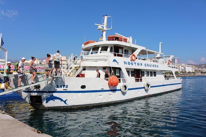 Crete Elounda and Spinalonga Island Cruise Day Trip - From Elounda Harbor to Spinalonga, The Boat Makes the Day