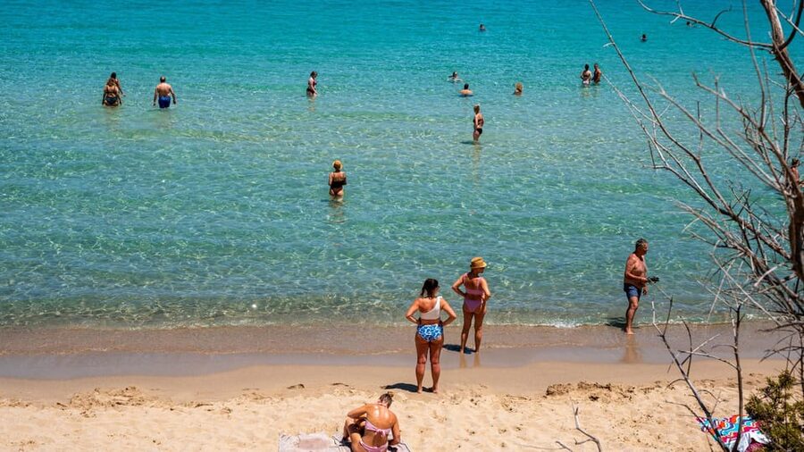 Crete: Full-Day Tour to Voulisma Beach - Food and Drinks Near the Shore: Simple Choices, No Included Lunch