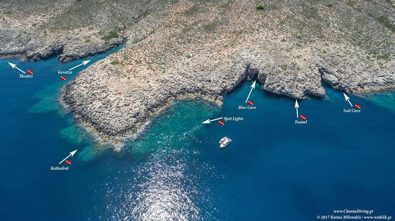 Crete: Guided Diving Experience for Certified Divers - The Souda Bay session: caves, caverns, and calm structure