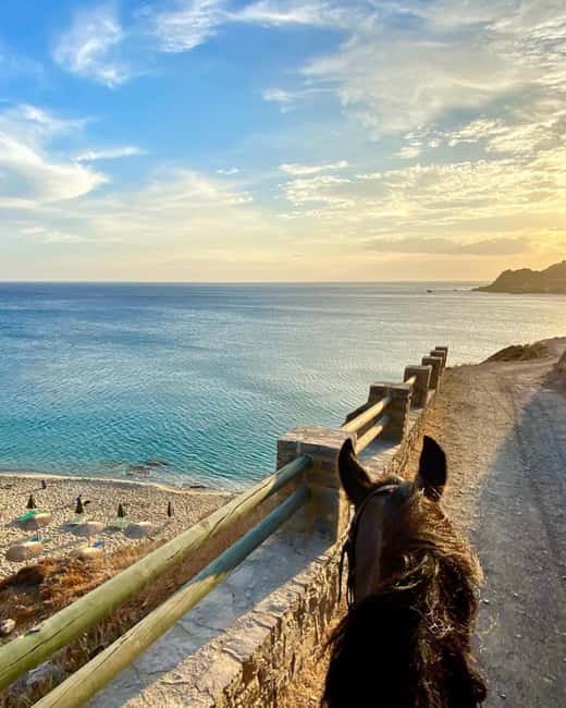 Crete Horse Riding: East Coastline Ride - From the Horse Riding Center toward Damnoni: Where the ride really starts