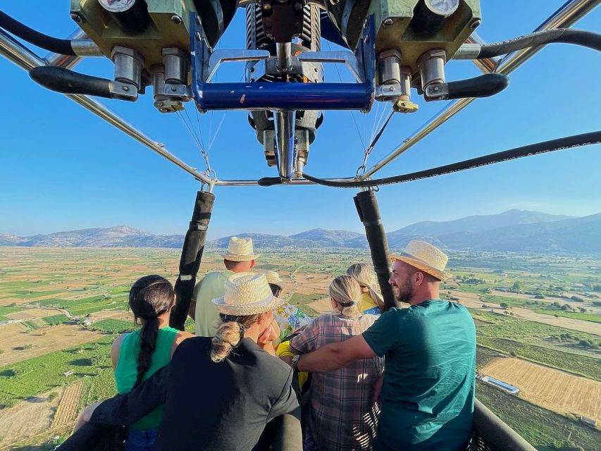 Crete: Hot-Air Balloon Flight with Breakfast and Wine - Breakfast, sparkling wine, and what you do after you land