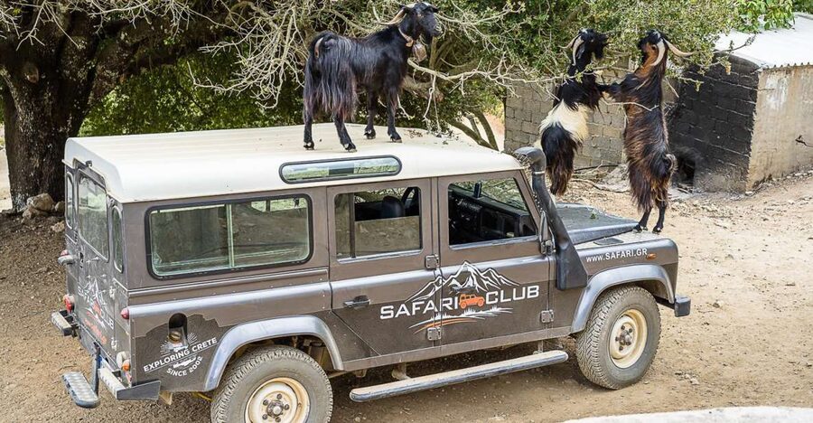 Crete: Land Rover Safari on Minoan Route - Hotel pickup and the first mountain push from Piskopiano