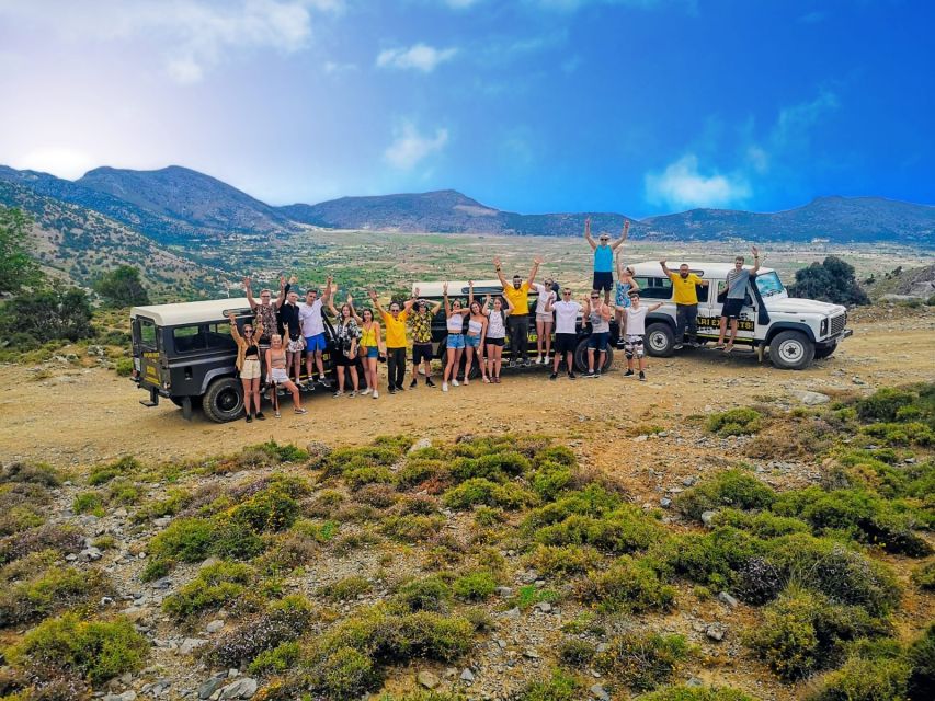 Crete: Lasithi Plateau and Cave of Zeus Off-Road Safari Tour - From your hotel to the gorges: how the day is paced