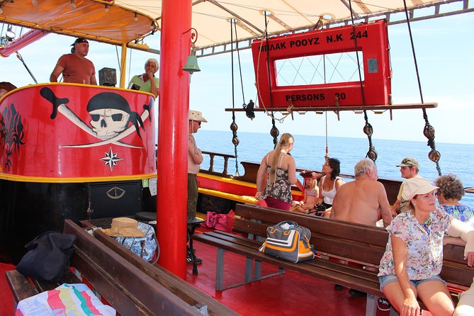 Crete Pirate Ship Cruise with the Black Rose to Stalis and Malia - The Pirate Crew Experience: Fun For Kids, Comfort For Adults