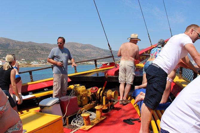 Crete Pirate Ship Cruise with the Black Rose to Stalis and Malia - Getting In And Out Safely: Floaties, Ladders, And Common Sense