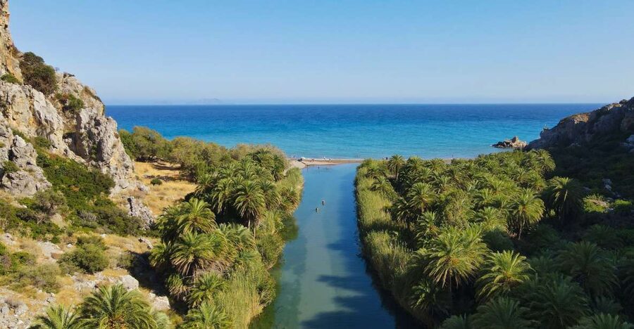 Crete: Preveli Tropical Beach and Palm Forest - Why Preveli Beach and the Palm Forest feel different from most Cretan coasts