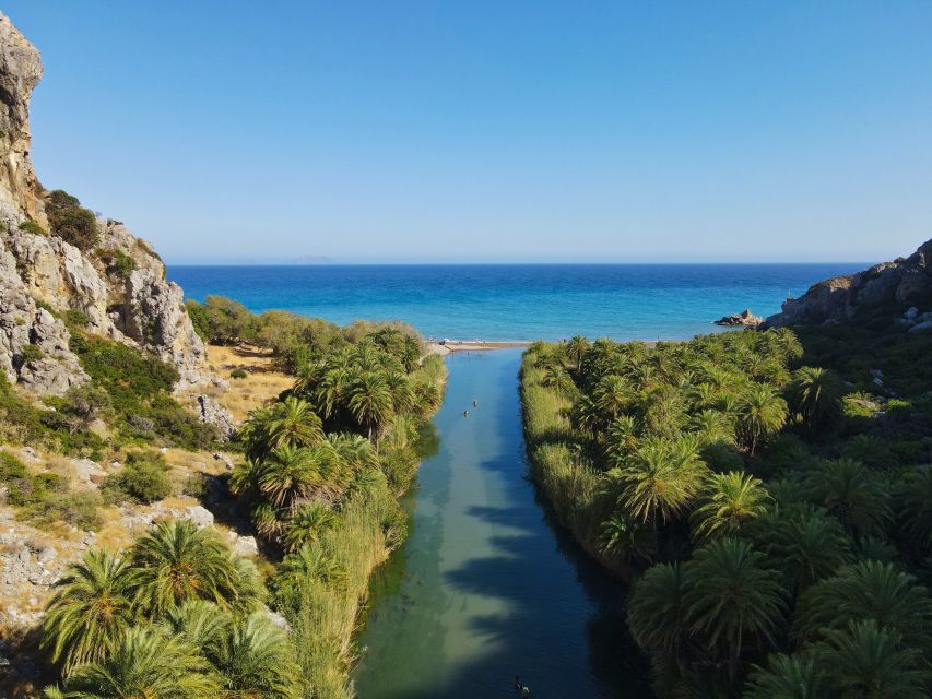 Crete: Preveli Tropical Beach and Palm Forest - Getting from Heraklion to Preveli: the bus ride and the Skaleta stop