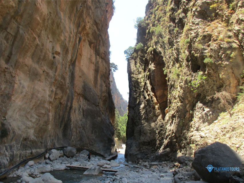 Crete: Private Guided Trek to Samaria Gorge with Transfer - Guide Setup and Ticket Help Inside the Park