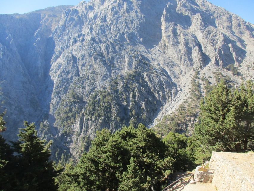 Crete: Private Guided Trek to Samaria Gorge with Transfer - Omalos Morning Stop: Breakfast and White Mountains Scenic Views