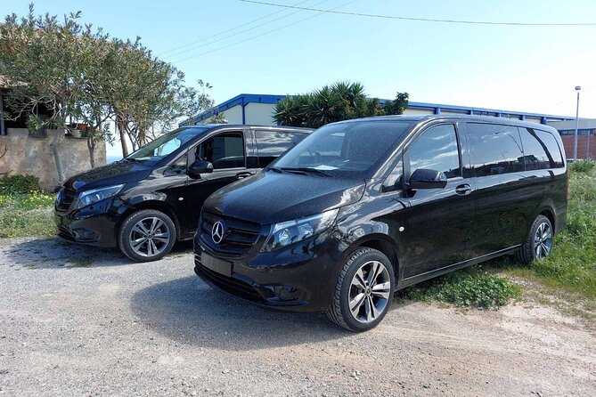 Crete Private Transfer to & from Chania Port Airport to all Crete - Vehicles, Luggage Space, and Comfort You Can Feel