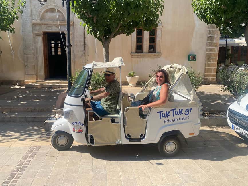 Crete: Private Tuk Tuk Tour of 7 Villages with Tastings - Who this tour suits best, and who should pick something else