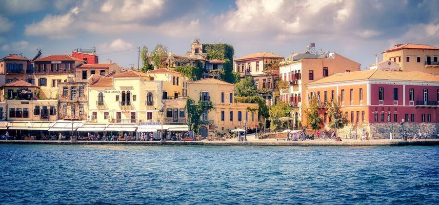 Crete: Rethimno, Chania, and Kournas Lake Day Trip - Chania’s Little Venice: Old Harbor, Fortifications, and the Agora Market