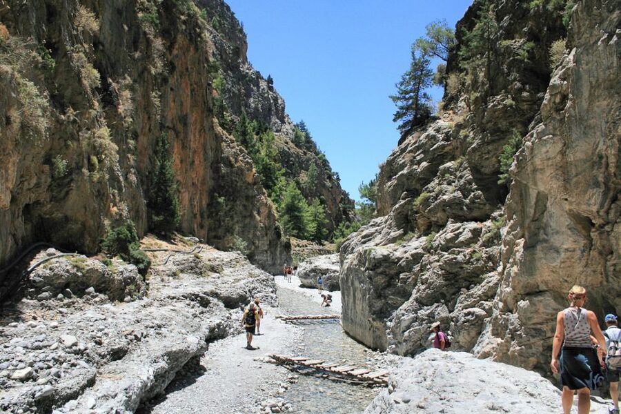 Crete: Samaria Gorge Hiking with transfer and expert Escort - The guide and safety setup, more important than you think
