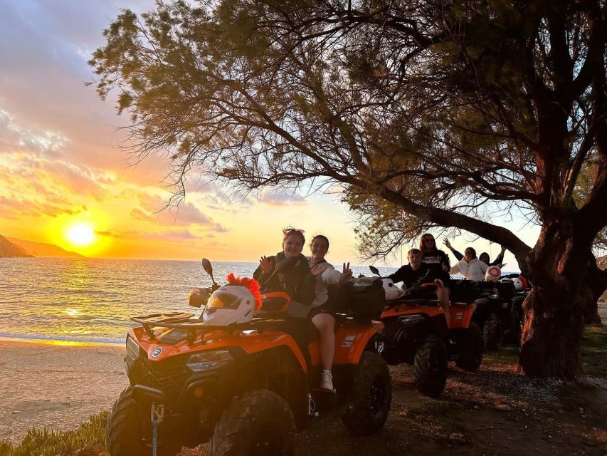 Crete: Sunset or Morning Quad with Local Products Tasting - Price and Value at Around $94 per Group