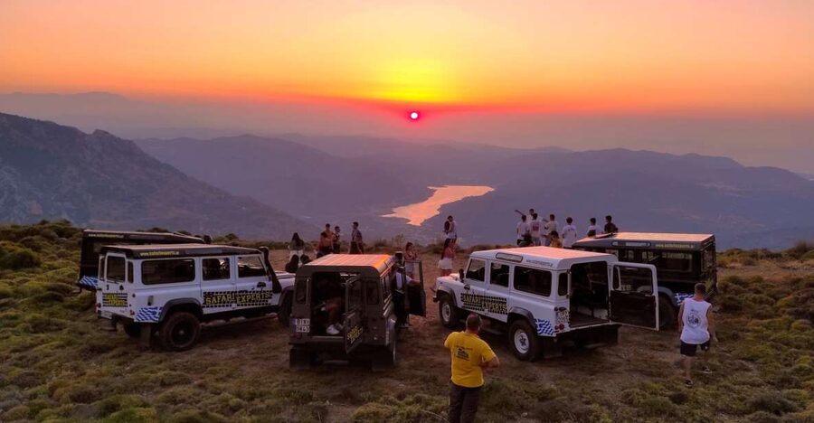 Crete: Sunset Safari - Avdou and the Embassa-Virgin Mary gorge, off-road turns and herb collecting
