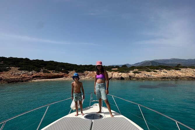 Crete Yacht Cruises 5 Hours Private Guided Cruise in Ag Nikolaos - Price and value: what $1,563.81 buys for up to 8