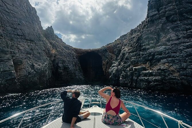 Crete Yacht Cruises 5 Hours Private Guided Cruise in Ag Nikolaos - Stop 1: Sunken City of Olous, shallow ruins and fish-filled snorkeling time