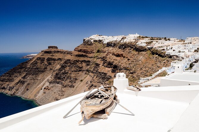 Cruise to Santorini Island from Heraklion - Santorini Arrival and the Fast Bus Ride to Oia
