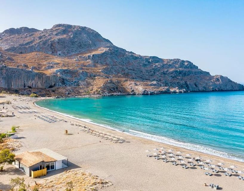 Day Boat Trip: Preveli-Triopetra- Agios Pavlos from Rethymno - Preveli Palm Beach: palms, the river, and that river-boat moment