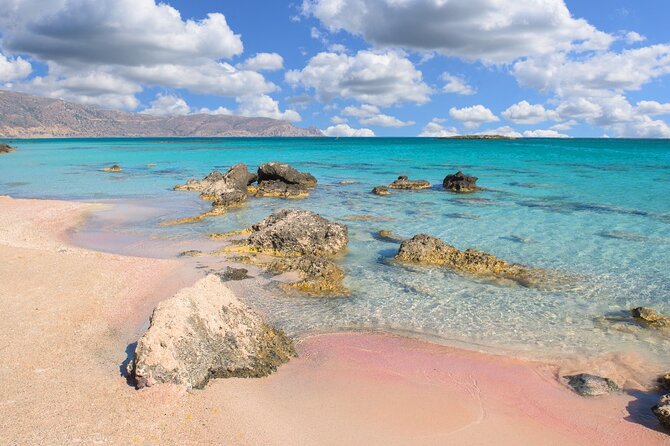 Day Tour to Elafonisi Beach from Heraklion with Pickup Included - Arriving at Elafonisi: Pink Sand Reality and 4.5 Hours of Freedom