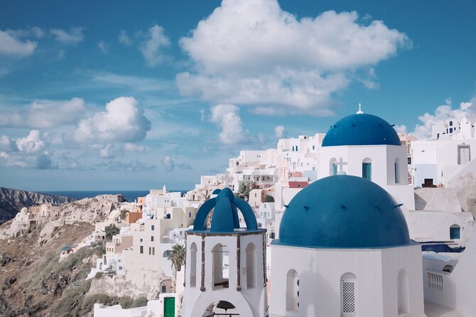 Day Tour to Santorini Island from Heraklion Crete - Oia: Blue Domes, Caldera Photos, and Crowd Math