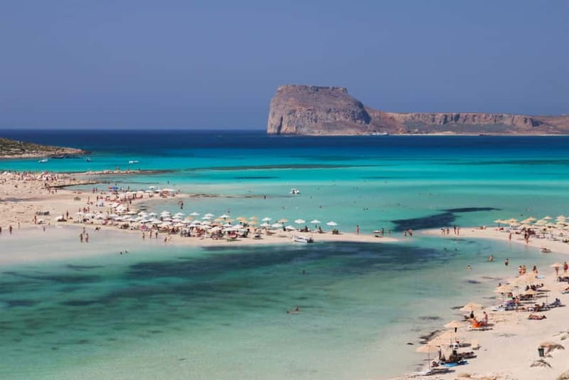Day Trip To Gramvousa & Balos Lagoon With Food Option - Gramvousa Island: walking to the Venetian fortress above the sea