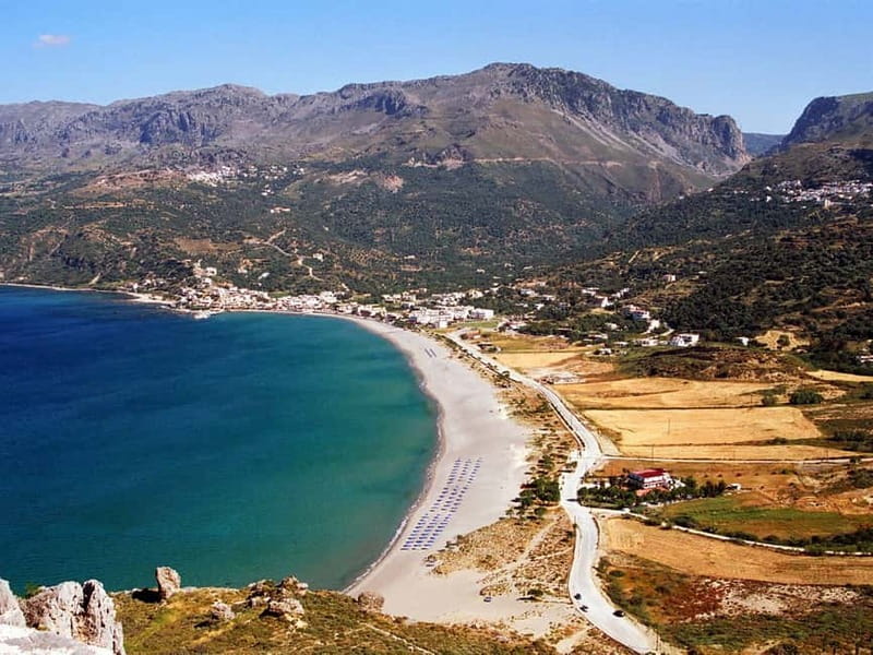 DayTrip Kournas lake Argyroupoli &Georgioupoli from Rethymno - Plakias Bay: Swimming Time That Actually Feels Like a Beach Day