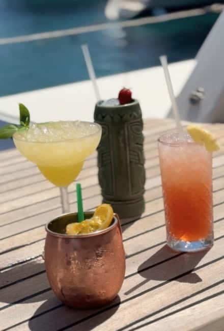 Dia: Day & Sunset Cruise with Menu by Greece's Top 100 Chef - Chef Giorgos Chronakis menu: the food is a real selling point