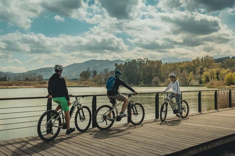Discover the Heart of Crete on an E-Bike Adventure - Agias Lake and village lanes on an e-bike
