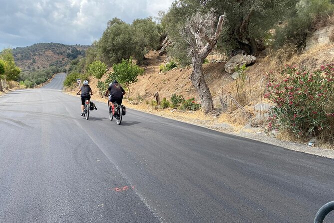 Discover the unknown side of Crete by E-Bike - Back at Ammoudara Beach: swim, Greek meze, and clean closure