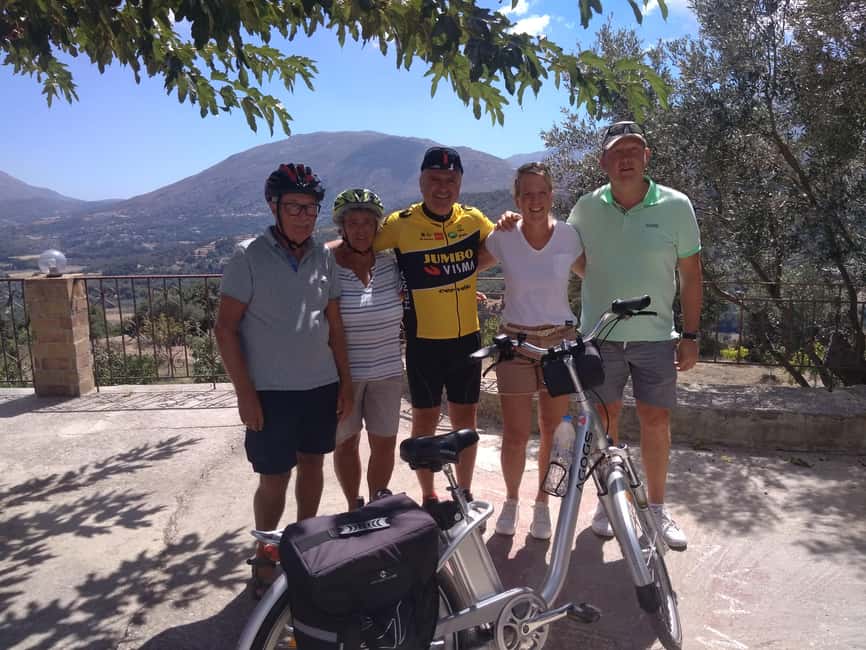 e-Bike Cycling Tour to Arkadi Monastery Full Lunch included - Arsani Monastery: your first taste of the uphill day