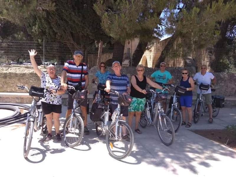 e-Bike Guided Tour to Myli Gorge with Full Lunch included - Panagia Halevi and its flame-shaped windows, garden, and renovated ruins