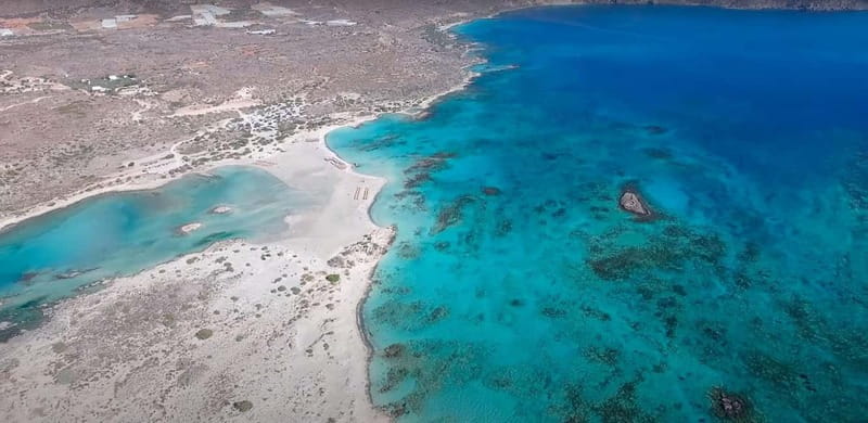 Elafonisi Bay - PINK COLOR SAND BEACH - Walking the pink and white shoreline without rushing