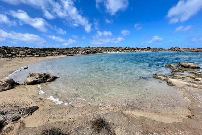 Elafonissi Beach Private Custom Tour – Crete’s Pink Sand Paradise - Chrisoskalitissa Monastery and Agia Sofia Cave: cliff views and a cave chapel
