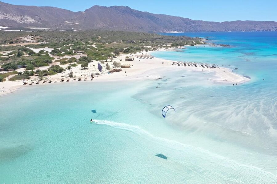 Elafonissi: Private Beach Day Trip with SUP - The drive’s payoff, southwest views and optional detours